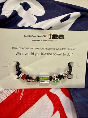 FIFA WORLD CUP 2026 Bank of America Bracelet France-Spain Semifinals very rare